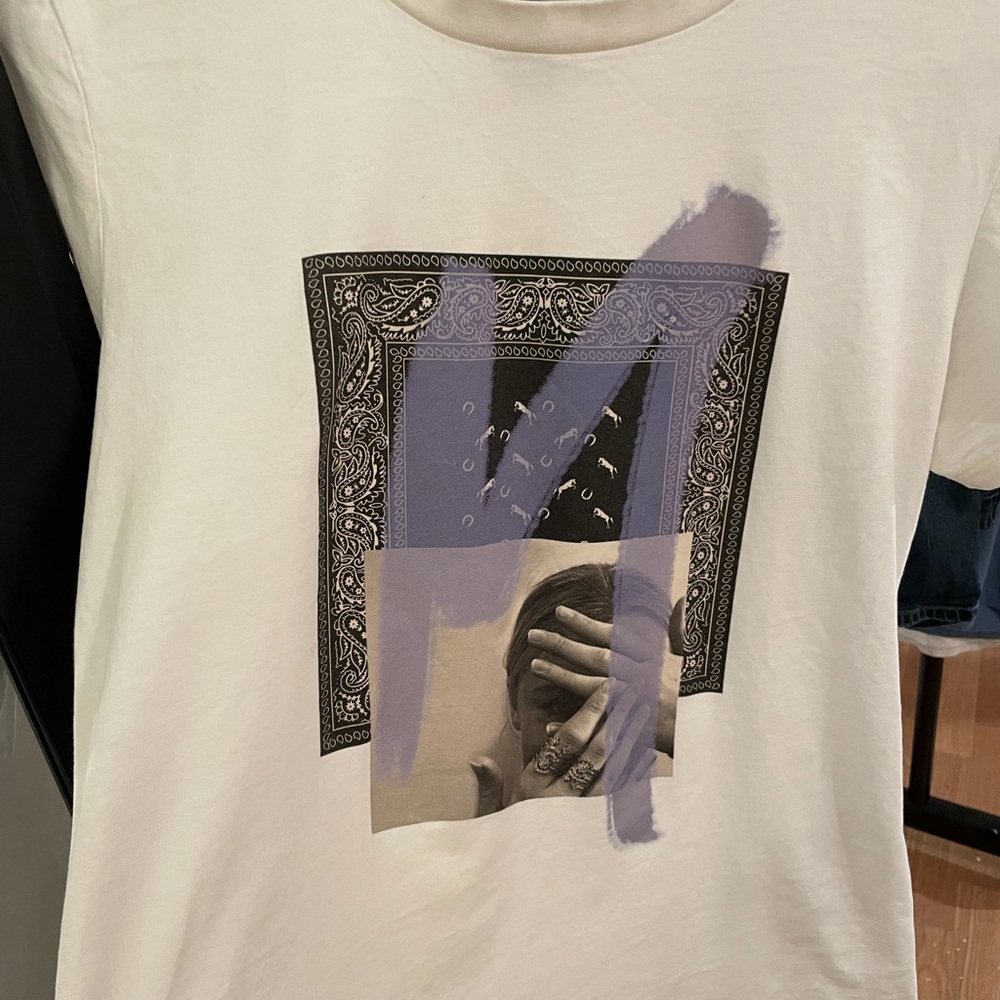 Maje Paris graphic t-shirt size 2